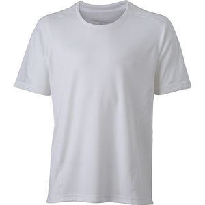 Luje | Tee Shirt publicitaire pour homme Blanc Blanc