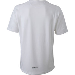 Luje | Tee Shirt publicitaire pour homme Blanc Blanc 2