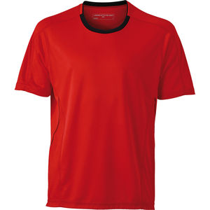 Luje | Tee Shirt publicitaire pour homme Tomate Noir