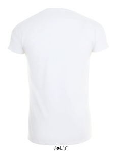 Magma Men | Tee Shirt publicitaire pour homme Blanc 1