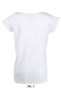 Marylin | Tee Shirt publicitaire pour femme Blanc 2