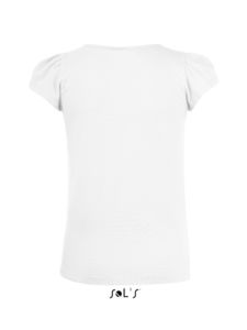 Melody | Tee Shirt publicitaire pour enfant Blanc 2