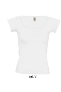 Melrose | Tee Shirt publicitaire pour femme Blanc