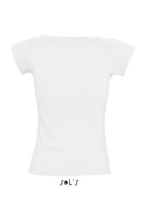 Melrose | Tee Shirt publicitaire pour femme Blanc 2