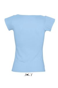 Melrose | Tee Shirt publicitaire pour femme Ciel 2