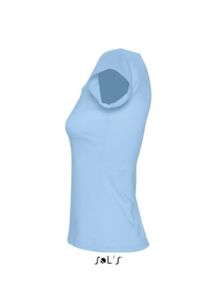 Melrose | Tee Shirt publicitaire pour femme Ciel 3
