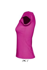 Melrose | Tee Shirt publicitaire pour femme Fuchsia 3
