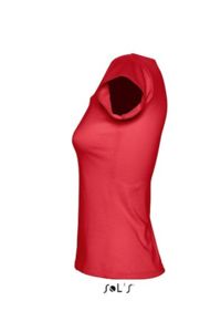 Melrose | Tee Shirt publicitaire pour femme Rouge 3
