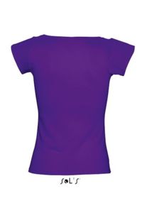 Melrose | Tee Shirt publicitaire pour femme Violet foncé 2