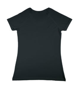 Missoju | Tee Shirt publicitaire pour femme Noir