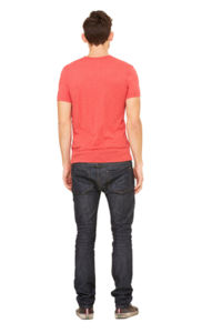 Mooko | Tee Shirt publicitaire pour homme Fuchsia 4