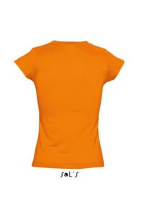 Moon | Tee Shirt publicitaire pour femme Orange 2