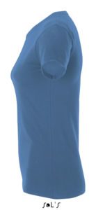 Murphy Women | Tee Shirt publicitaire pour femme Bleu Ardoise 2