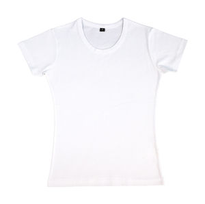 Nulossi | Tee Shirt publicitaire pour femme Blanc 1
