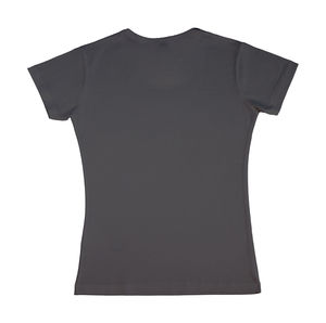 Nulossi | Tee Shirt publicitaire pour femme Gris foncé