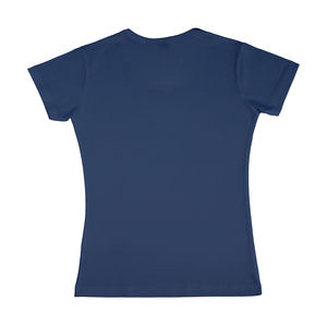 Nulossi | Tee Shirt publicitaire pour femme Marine