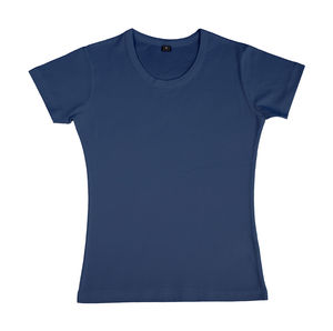 Nulossi | Tee Shirt publicitaire pour femme Marine 1