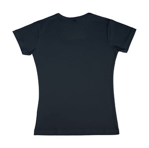Nulossi | Tee Shirt publicitaire pour femme Noir