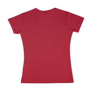 Nulossi | Tee Shirt publicitaire pour femme Rouge