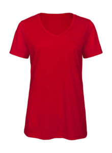 Nysa | Tee Shirt publicitaire pour femme Rouge