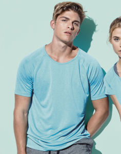Perelo | Tee Shirt publicitaire pour homme Turquoise 1