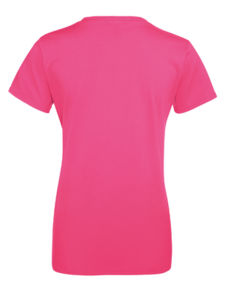 Qeko | Tee Shirt publicitaire pour femme Fuchsia 4