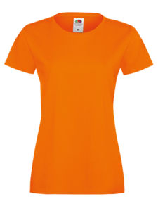 Qeko | Tee Shirt publicitaire pour femme Orange 2