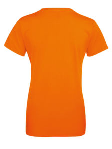 Qeko | Tee Shirt publicitaire pour femme Orange 3