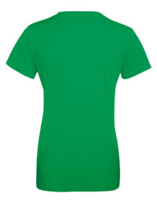 Qeko | Tee Shirt publicitaire pour femme Vert Kelly 2