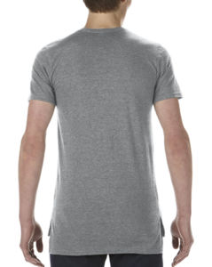 Quaffope | Tee Shirt publicitaire pour homme Graphite chiné