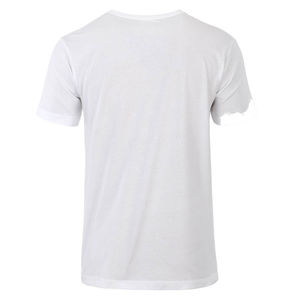 Qyroo | Tee Shirt publicitaire pour homme Blanc 1
