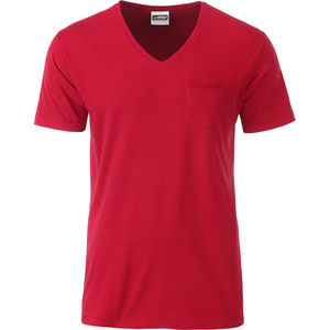 Qyroo | Tee Shirt publicitaire pour homme Rouge