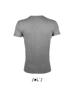 Regent Fit | Tee Shirt publicitaire pour homme Gris chiné 2