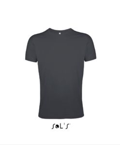 Regent Fit | Tee Shirt publicitaire pour homme Gris foncé