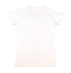Simuqe | Tee Shirt publicitaire pour femme Blanc