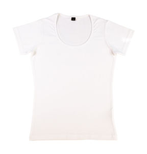 Simuqe | Tee Shirt publicitaire pour femme Blanc 1