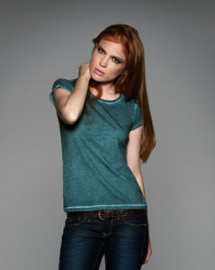 Soyo | Tee Shirt publicitaire pour femme Pistache 1