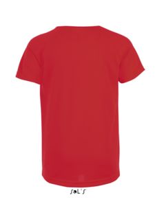 Sporty Kids | Tee Shirt publicitaire pour enfant Rouge 2
