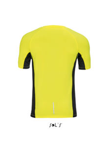 Sydney Men | Tee Shirt publicitaire pour homme Jaune néon 1