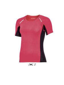 Sydney Women | Tee Shirt publicitaire pour femme Corail néon 3