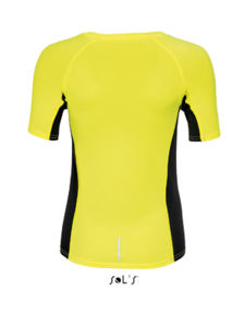 Sydney Women | Tee Shirt publicitaire pour femme Jaune néon 1
