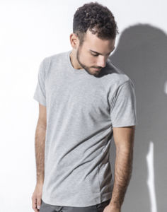 Toliki | Tee Shirt publicitaire pour homme Gris mélangé 2