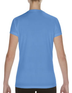 Vabu | Tee Shirt publicitaire pour femme Bleu clair