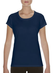 Vabu | Tee Shirt publicitaire pour femme Marine foncé 1
