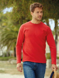 Value Weight T | Tee Shirt publicitaire pour homme Rouge 1