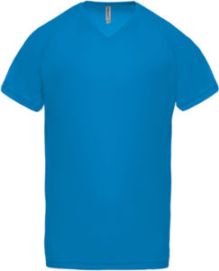Viwi | Tee Shirt publicitaire pour homme Aqua blue 1