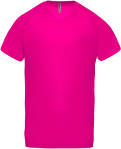 Viwi | Tee Shirt publicitaire pour homme Fuschia 1