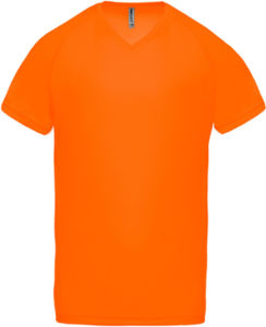 Viwi | Tee Shirt publicitaire pour homme Orange Fluo 1