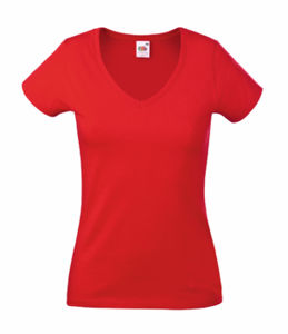 Vyte | Tee Shirt publicitaire pour femme Rouge 1