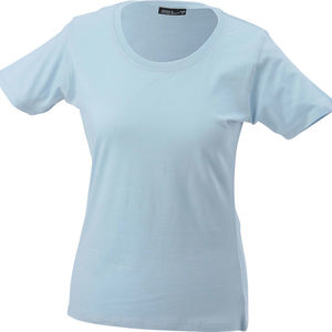 Wyrri | Tee Shirt publicitaire pour femme Bleu clair